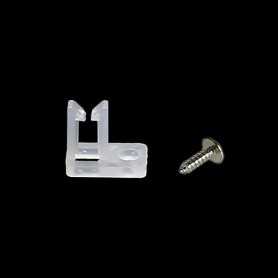 Clip de fixation pour ruban led silicone