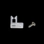 Clip de fixation pour ruban led silicone