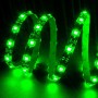 Kit bande LED verte 60LED/m étanche 5m 12V tuning auto