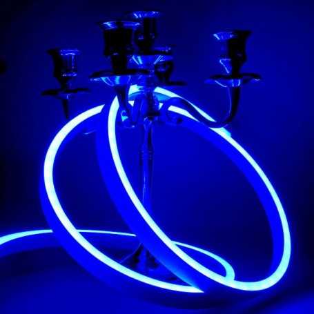 Néon LED flexible 4m bleu 12V slim étanche