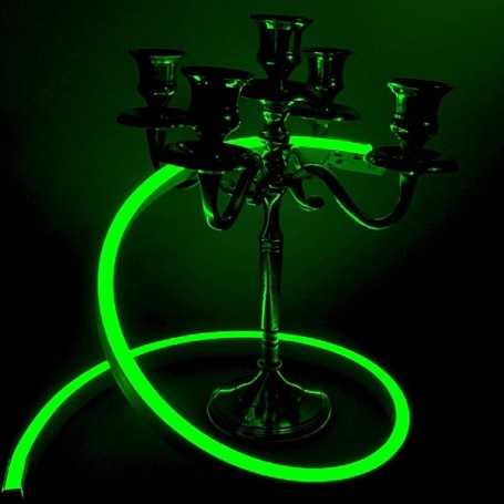 Néon LED flexible 10m vert 12V slim étanche