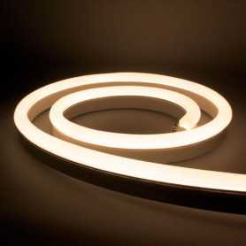 Néon LED Bulbe blanc chaud 24V étanche 2m. Qualité PREMIUM