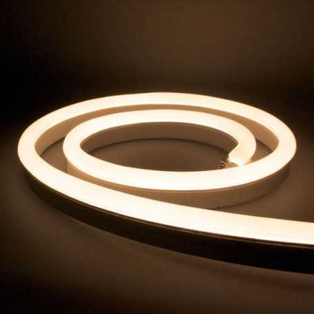 Néon LED Bulbe blanc chaud 24V étanche 10m. Qualité PREMIUM