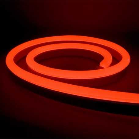 Néon LED Bulbe rouge 24V étanche 4m. Qualité PREMIUM
