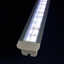 KIT profilé LED aluminium DEEP de 1m avec diffuseur transparent