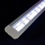 KIT profilé LED aluminium DEEP de 1m avec diffuseur transparent