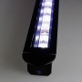 KIT profilé LED aluminium DEEP NOIR de 1m avec diffuseur transparent
