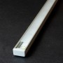 KIT profilé LED aluminium SLIM de 1m avec diffuseur givré