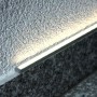 KIT profilé LED aluminium SLIM de 1m avec diffuseur givré