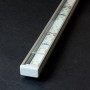 KIT profilé LED aluminium SLIM de 1m avec diffuseur transparent