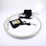 Néon LED flexible 2m blanc avec batterie 4200 mAh
