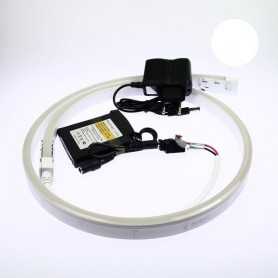 Néon LED flexible 5m blanc avec batterie 1800 mAh