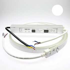 Néon LED flexible 2m blanc avec alimentation 220V étanche