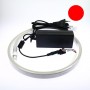 Néon LED flexible 10m rouge avec alimentation 220V