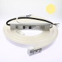 Kit néon LED bulbe blanc chaud 4m avec alimentation 220V étanche