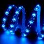 Kit bande LED bleue 60LED/m étanche 2m50 avec batterie 4200mAh