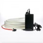 Kit ruban LED néon rouge étanche IP68 5m avec alimentation 220V