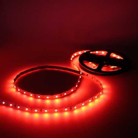 Bande LED rouge 60LED/m IP20 5m