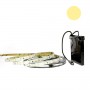 Kit bande LED blanc chaud 60LED/m IP20 2m50 avec batterie 1800mAh