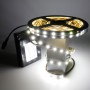Kit bande LED blanche 60LED/m IP20 5m avec batterie 1800mAh