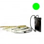Kit ruban LED vert 60LED/m IP20 5m avec batterie 1800mAh