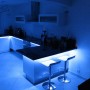 Kit ruban LED rouge 60LED/m IP20 5m avec alimentation 220V