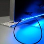 Bande LED USB tuning PC 5V bleue 60LED/m étanche 50cm