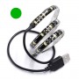 Bande LED USB tuning PC 5V verte 60LED/m étanche 100cm