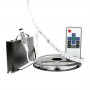 Kit ruban LED RGB 30LED/m IP20 2m50 mini contrôleur RF avec boitier piles