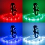 Kit ruban LED RGB 30LED/m IP20 2m50 mini contrôleur RF avec boitier piles