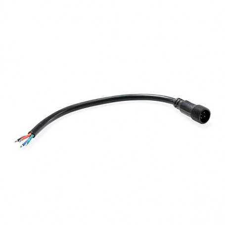 Connecteur led RGB male etanche