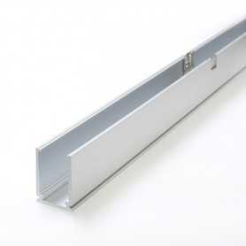 Profilé aluminium autobloquant de 1m pour led néon bulbe (mono couleur et RGB)