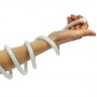Kit ruban LED néon bleu étanche IP68 2m50 avec boitier piles