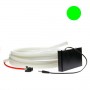 Kit ruban LED néon vert étanche IP68 2m50 avec boitier piles