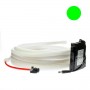 Kit ruban LED néon vert étanche IP68 2m50 avec batterie 4200mAh