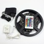 Led flexible RGB decoration maison 5m non etanche kit 220V