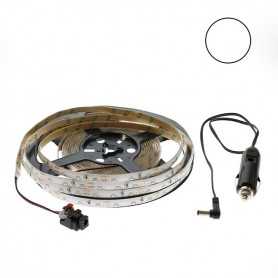 Kit ruban LED side blanc 60LED/m étanche 5m 12V tuning auto
