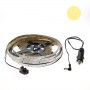 Kit ruban LED side blanc chaud 60LED/m étanche 5m 12V tuning auto