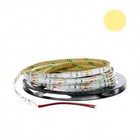 Kit bande LED blanc chaud 60LED/m étanche 5m 12V tuning moto