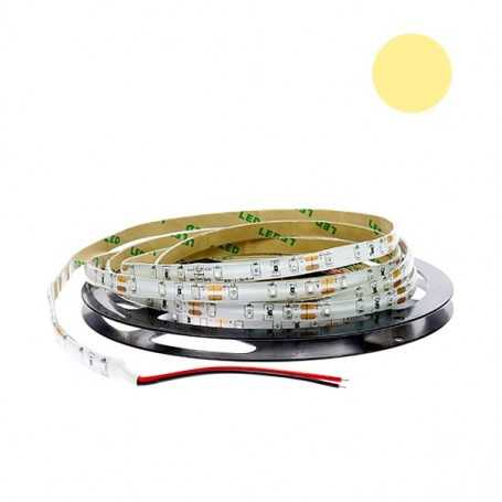 Kit bande LED blanc chaud 60LED/m étanche 5m 12V tuning moto