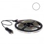 Led flexible blanc kit tuning auto avec prise allume cigare