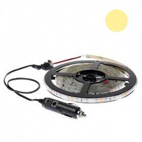 Kit ruban led tuning auto blanc chaud de 5m