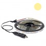 Kit ruban led tuning auto blanc chaud de 5m
