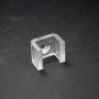 U de fixation transparent pour ruban led néon
