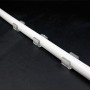 U de fixation transparent pour ruban led néon