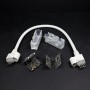 Raccord souple pour 2 néons led bulbe RGB