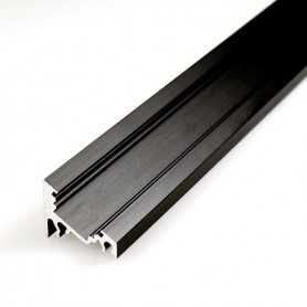 Profilé LED aluminium CORNER L NOIR de 1m au détail