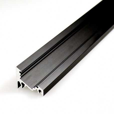Profilé LED aluminium CORNER L NOIR de 1m au détail