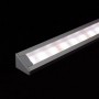 KIT profilé LED CORNER L en aluminium de 1m avec diffuseur givré