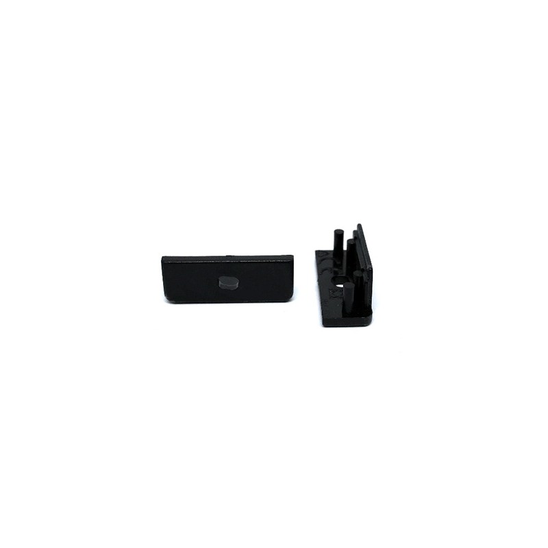 Bouchons de terminaison NOIRS pour profilé LED SURFACE XL (x2)